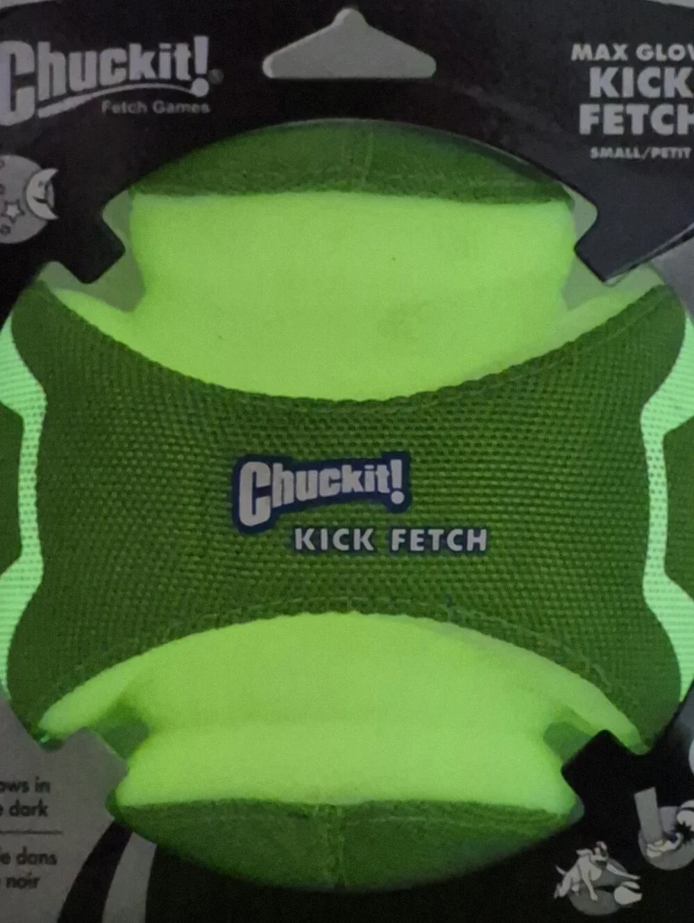 Chuckit! Max Glow Kick Fetch Small 5.5” Dog Toy New